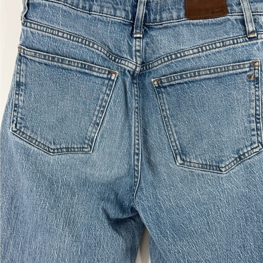 Madewell The Perfect Vintage Jean 27T | High Rise Straight | Raw Hem - Picture 16 of 16